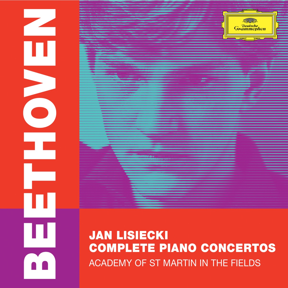 Beethoven: Complete Piano Concertos (Live at Konzerthaus Berlin / 2018) by Jan Lisiecki, Academy of St Martin in the Fields & Tomo Keller album cover