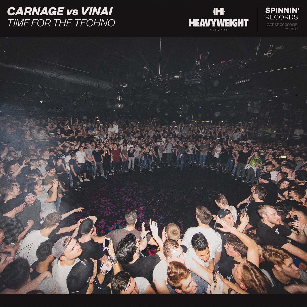 Time for the Techno - Single by Carnage & Vinai album cover
