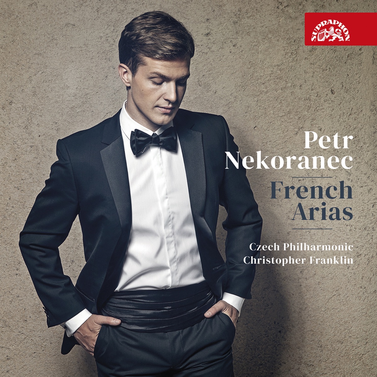 French Arias by Petr Nekoranec, Christopher Franklin & Czech Philharmonic album cover