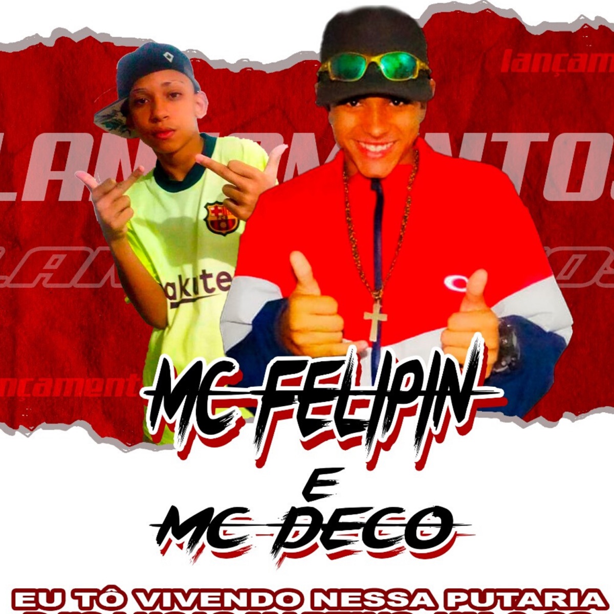 Eu Tô Vivendo Nessa Putaria - Single by MC FELIPIN & MC Deco album cover