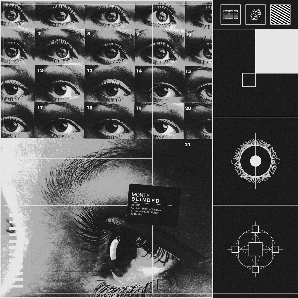 Blinded - EP by Monty album cover