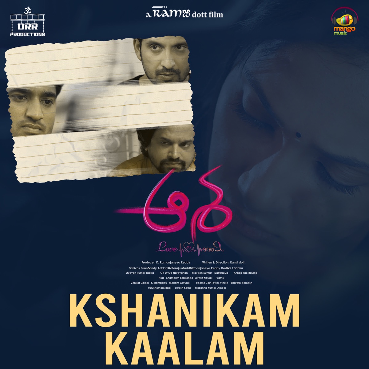 Kshanikam Kaalam (From "Asha") - Single by Ashish, Rishab, Sandy Addanki & Praveen Kumar album cover