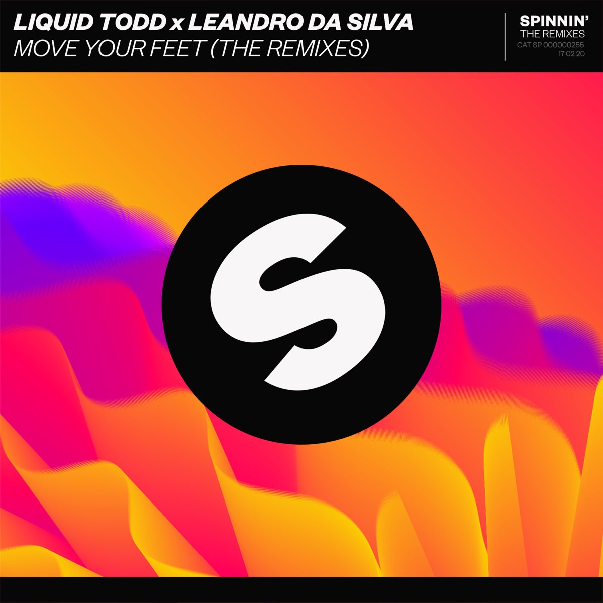 Move Your Feet (The Remixes) by Liquid Todd & Leandro Da Silva album cover