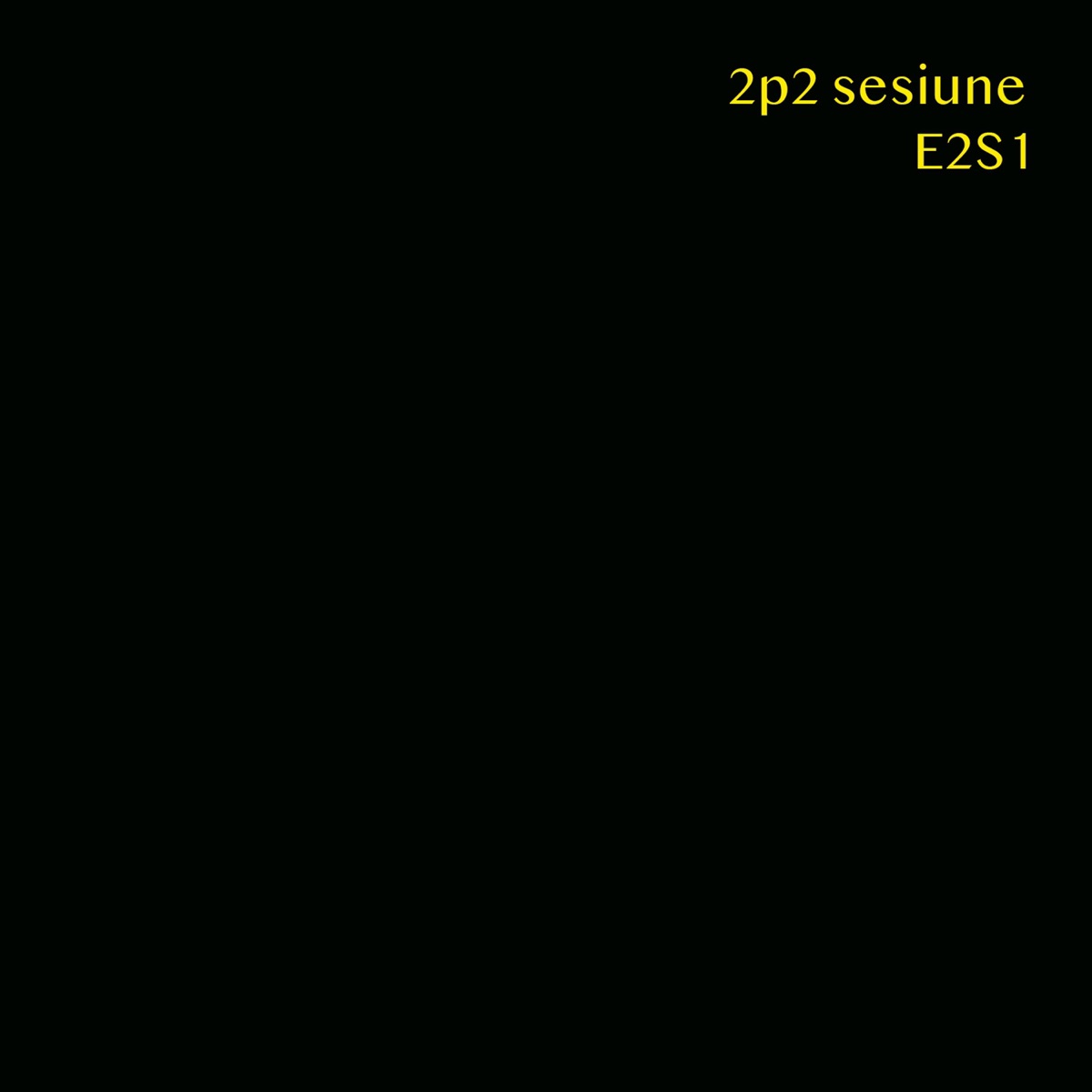 2p2 Sesiune E2S1 - EP by Phunk B album cover