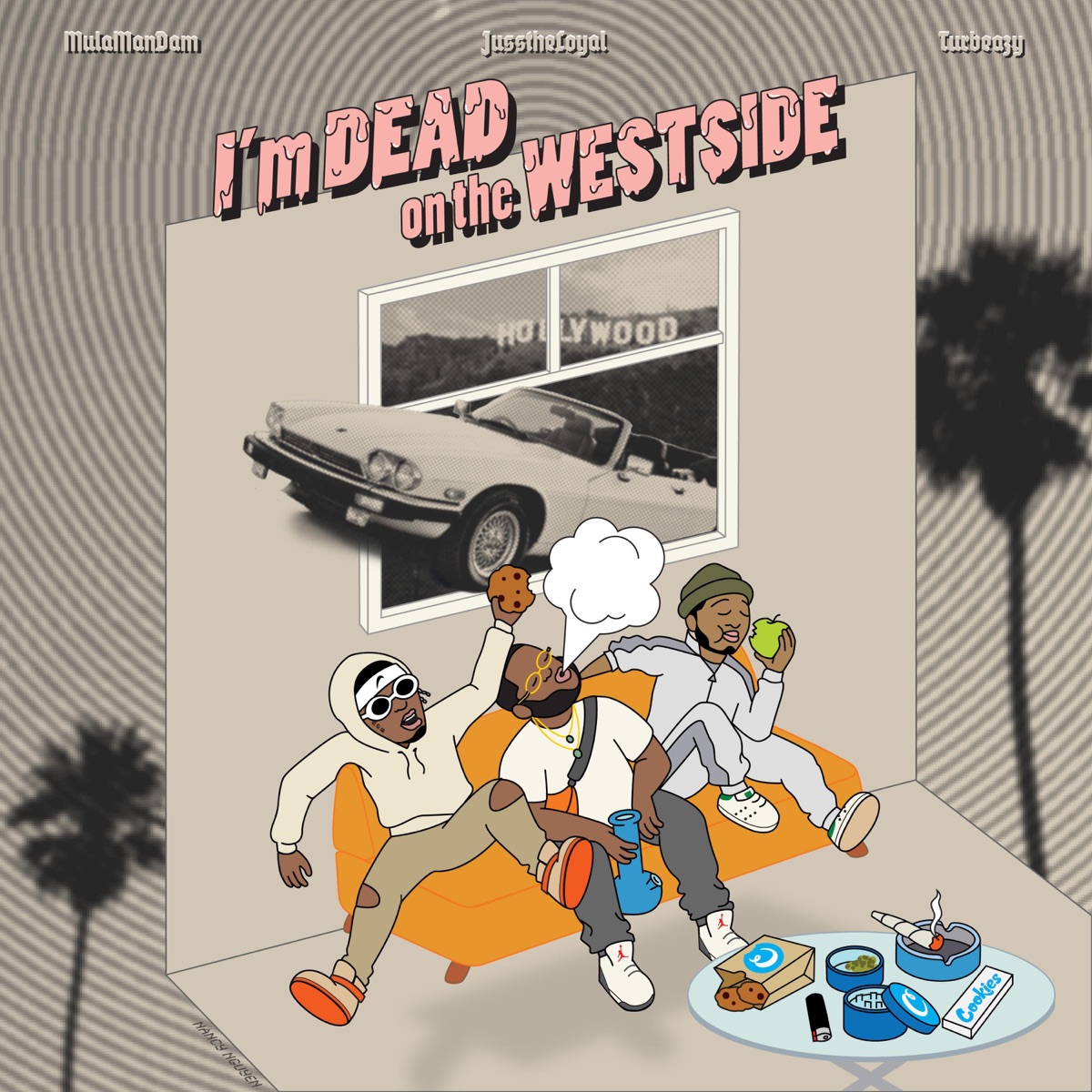 I'm Dead on the Westside by Mulamandam, Jusstheloyal & Turbeazy album cover