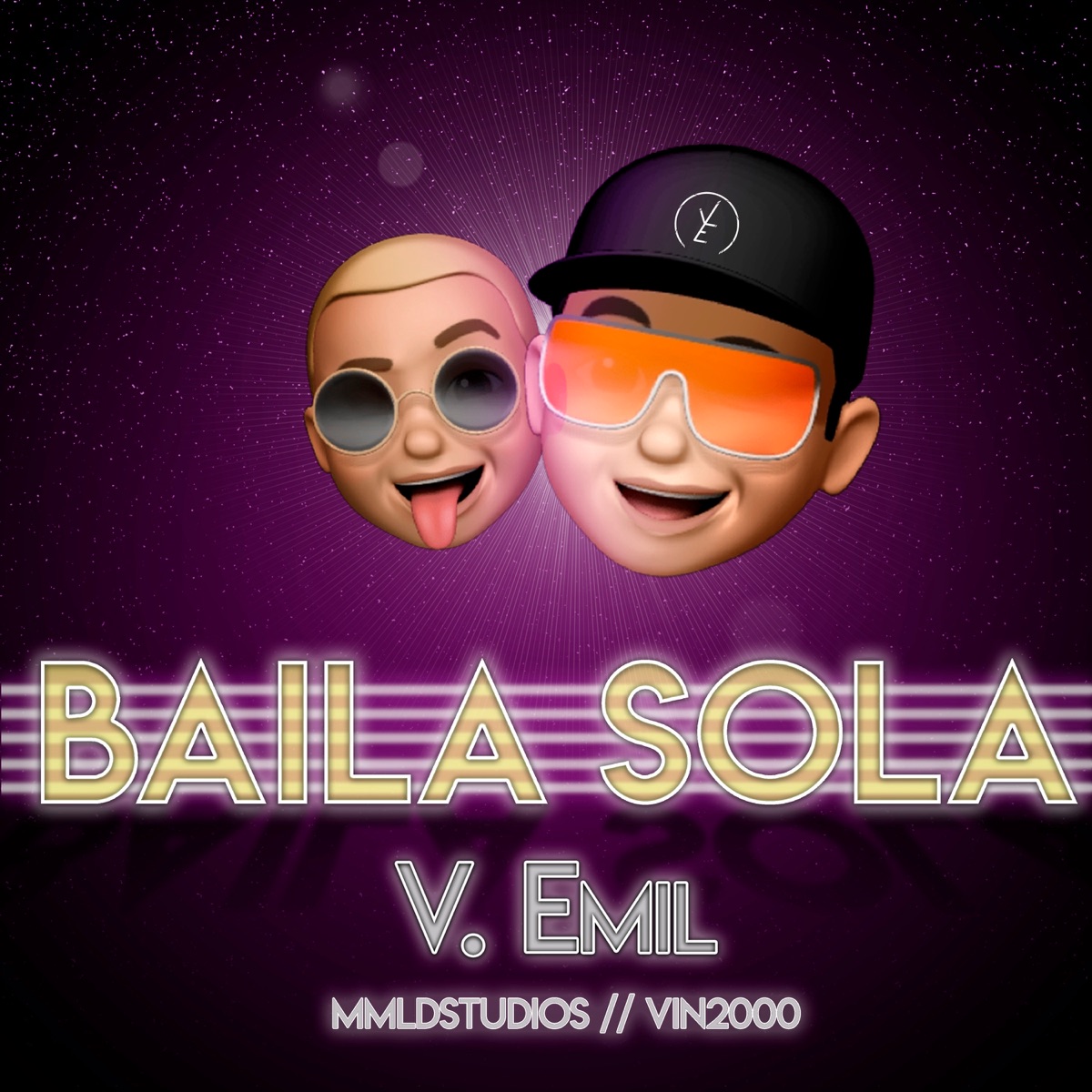 Baila Sola (feat. Vin2000) - Single by V.Emil album cover