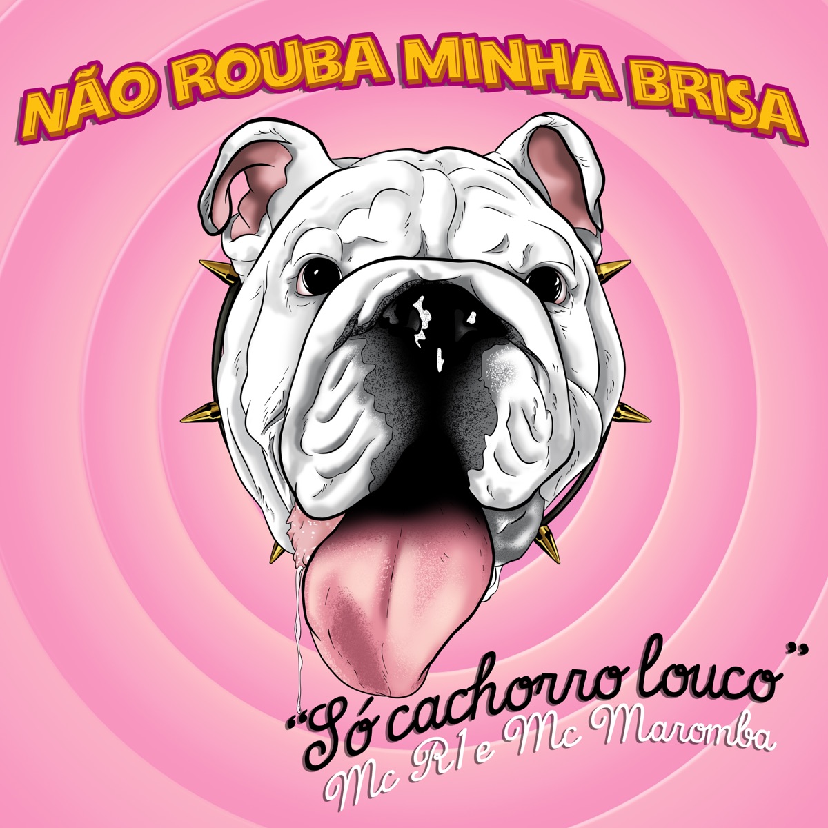 Não Rouba Minha Brisa: Só Cachorro Louco (feat. Mc R1) - Single by Mc Maromba album cover