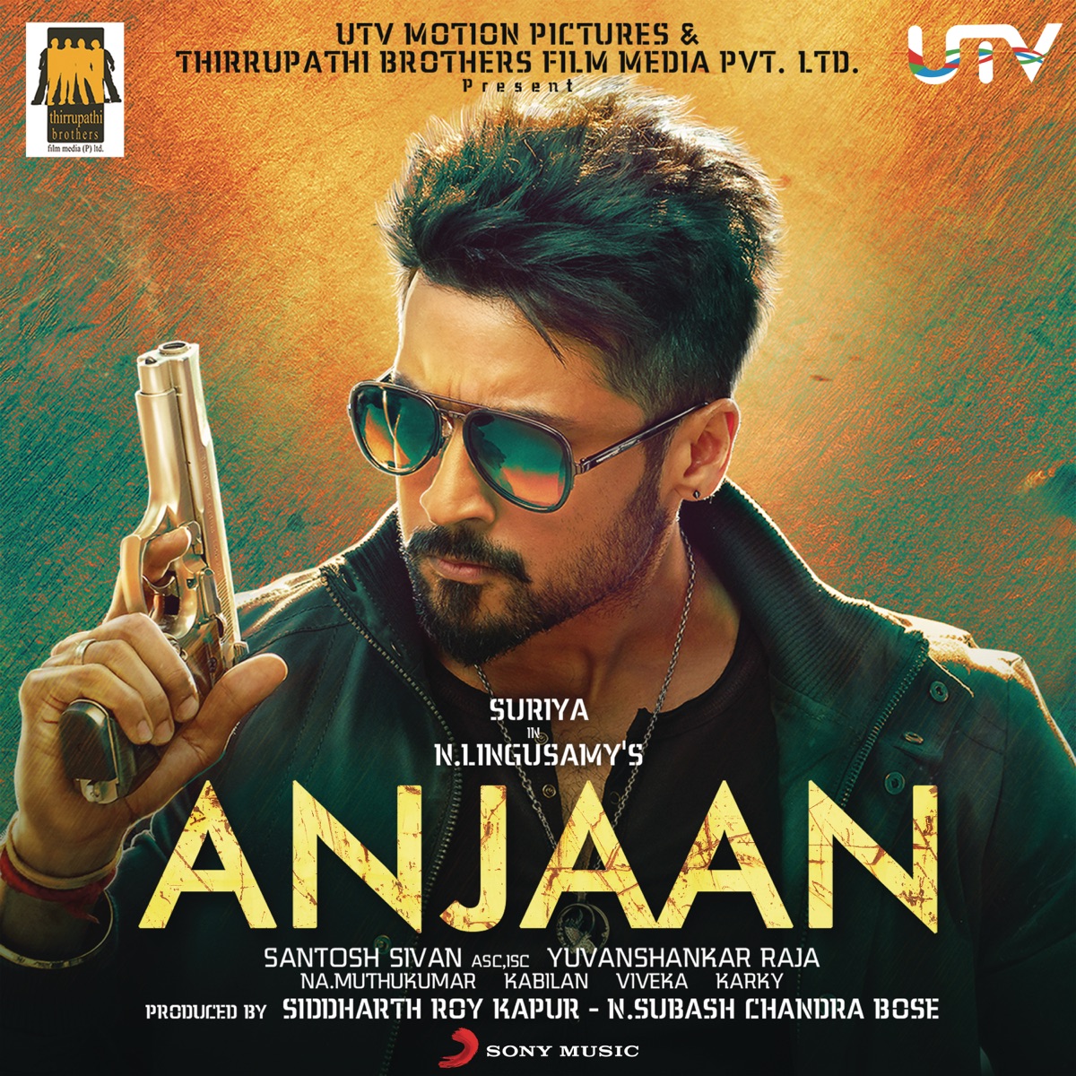 Anjaan (Original Motion Picture Soundtrack) by Yuvan Shankar Raja album cover