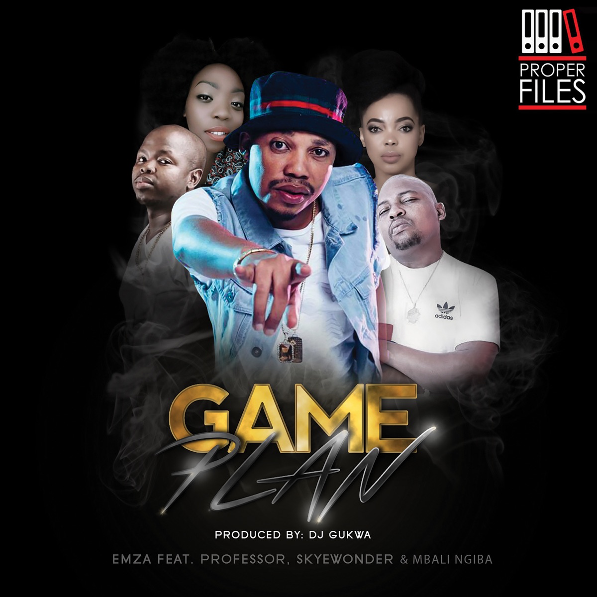 Game Plan (feat. Professor, Skyewonds & Mbali Ngiba) - Single by Emza album cover