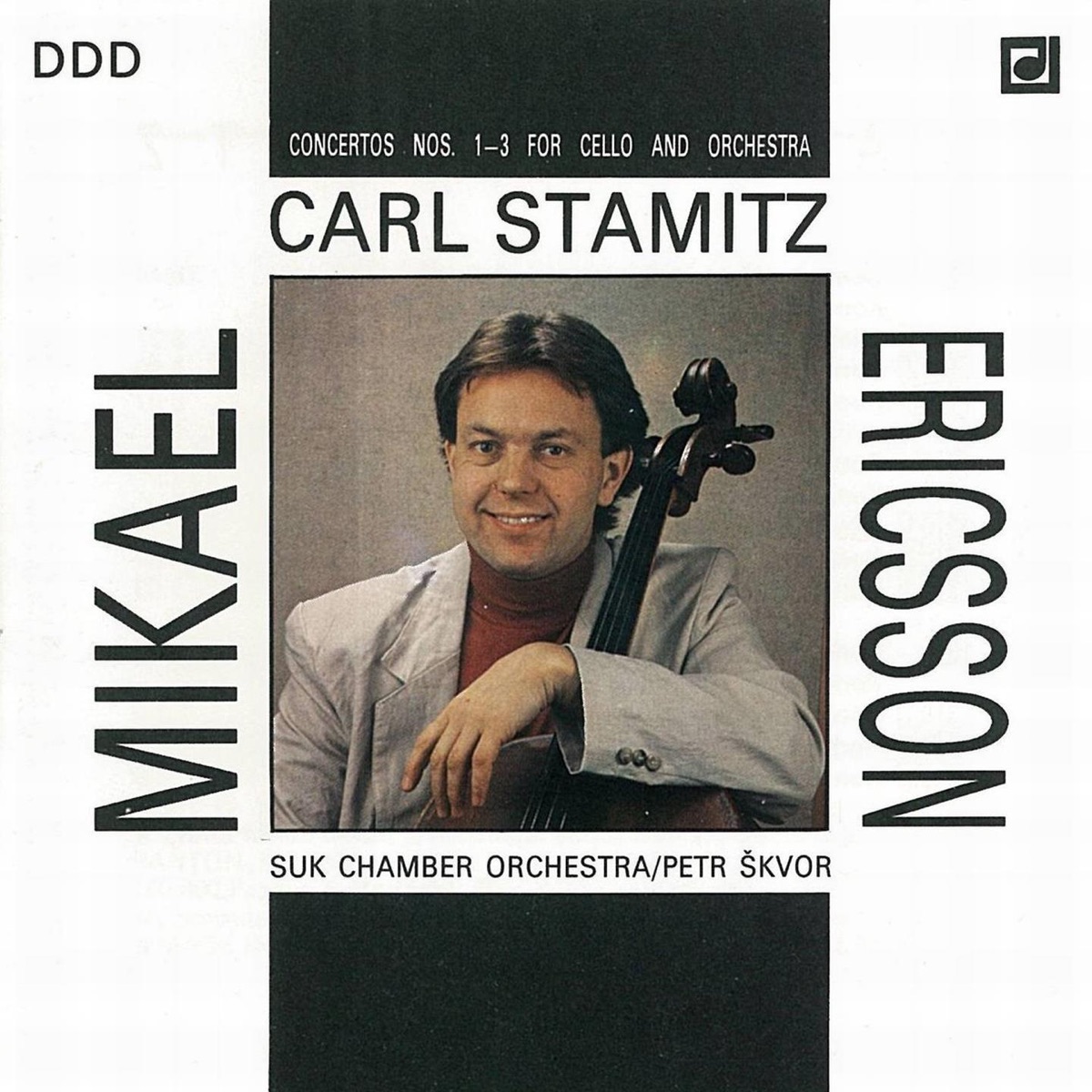 Stamitz: Cello Concertos by Mikael Ericsson, Petr Skvor & Suk Chamber Orchestra album cover