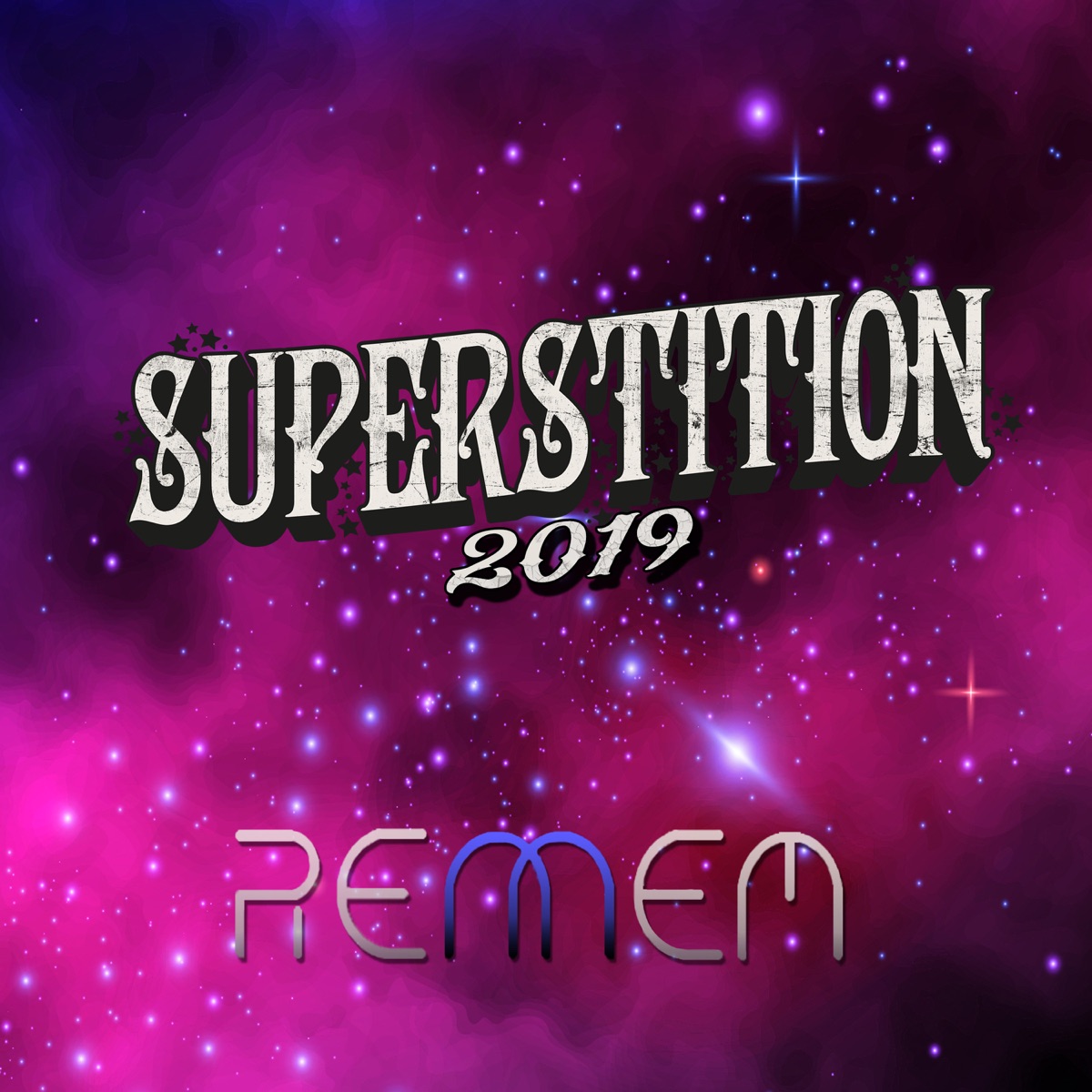 Superstition 2019 (feat. Haukebri) - Single by Rennem album cover