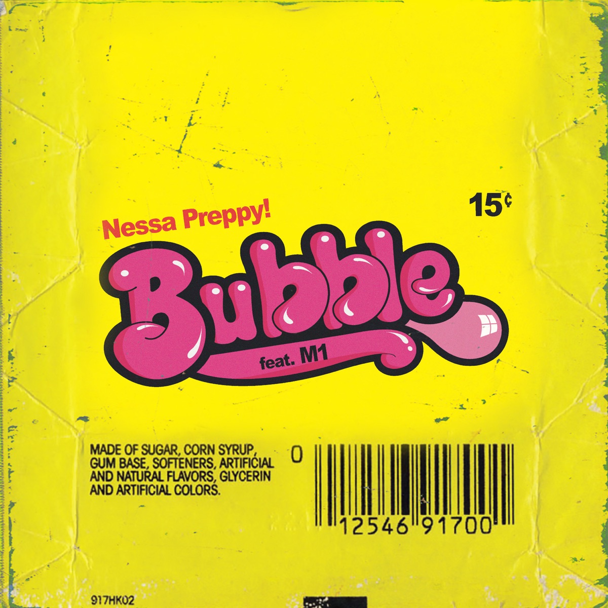 Bubble - Single (feat. M1 aka Menace, Jillionaire, OYE!!!) - Single by Nessa Preppy album cover
