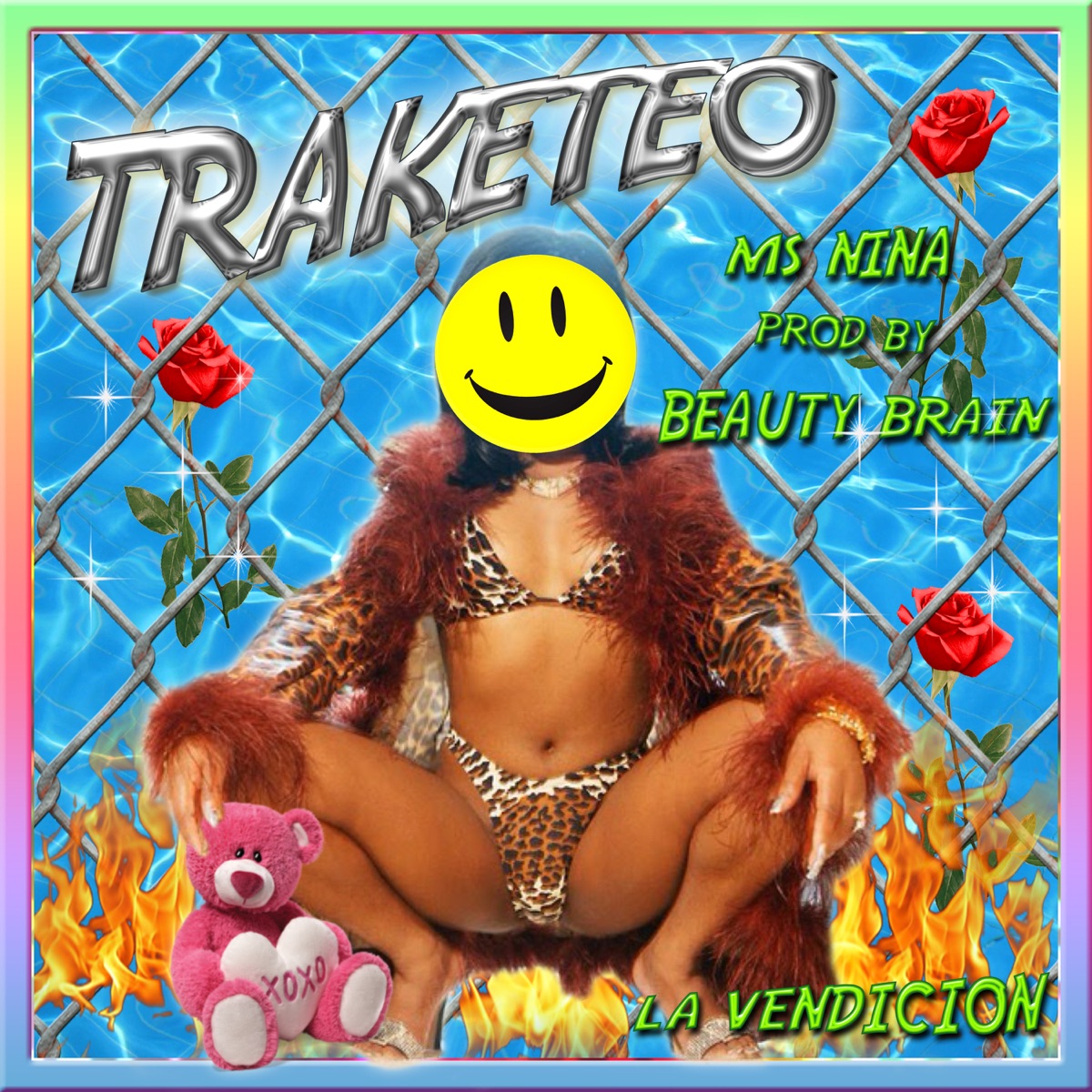 Traketeo (feat. Beauty Brain) - Single by Ms Nina album cover