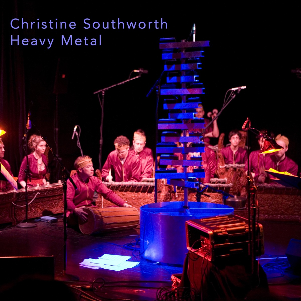Heavy Metal (feat. Gamelan Galak Tika, Ensemble Robot, Charles Whalen, Blake Newman, Erik Nugent & Todd Reynolds) - EP by Christine Southworth album cover