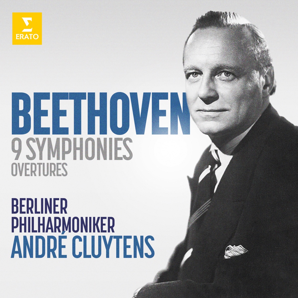 Beethoven: Symphonies & Overtures by André Cluytens & Berlin Philharmonic album cover