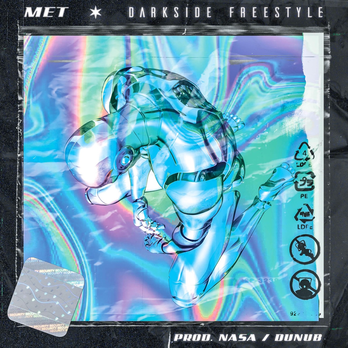 Darkside Freestyle - Single by Met Music album cover