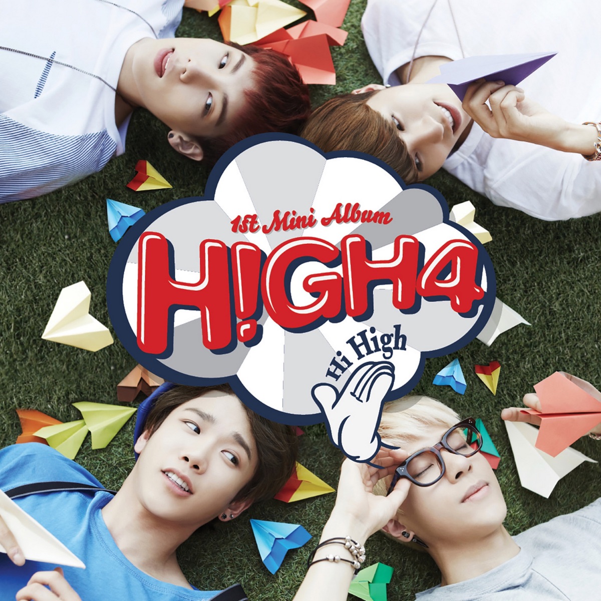 HIGH4 1st Mini Album ‘HI HIGH’ - EP by HIGH4 album cover