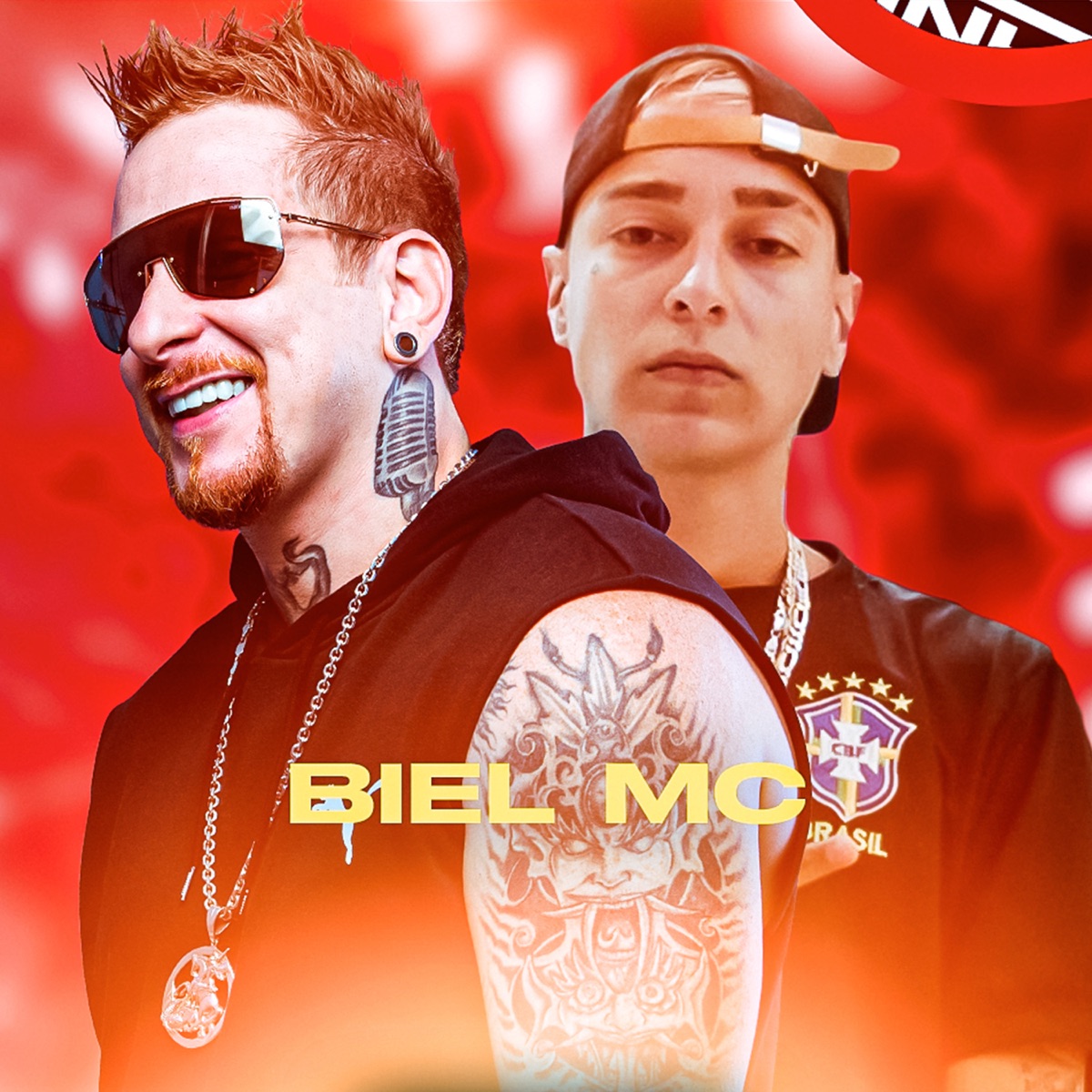 Deus é Comigo - Single by Dj Rhuivo & Biel MC album cover