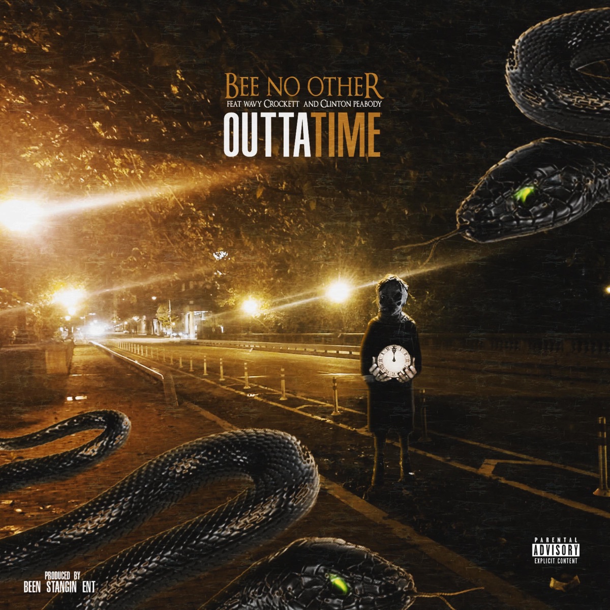 Outta Time (feat. Wavy Crockett & Clinton Peabody) - Single by Bee No Other album cover