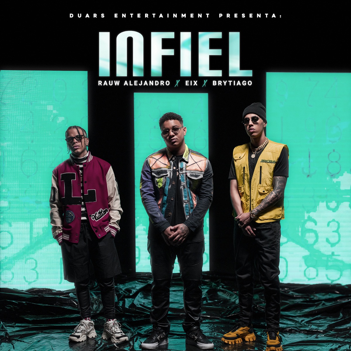 Infiel (feat. Los Fantastikos) - Single by Eix, Brytiago & Rauw Alejandro album cover