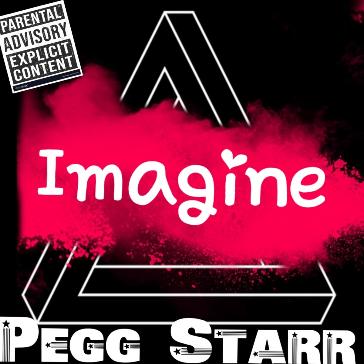 Imagine (feat. Paula Rose) - Single by Pegg Starr album cover
