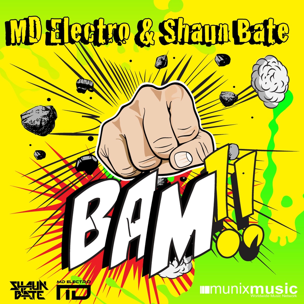 Bam! - Single by MD Electro & Shaun Bate album cover