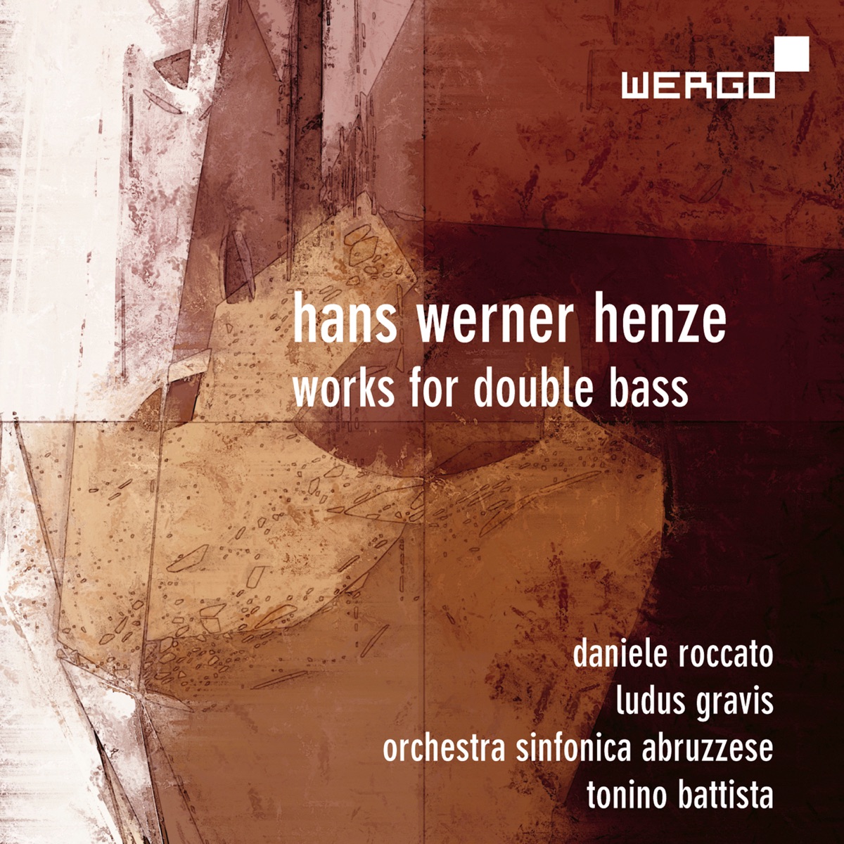 Hans Werner Henze: Works for Double Bass by Daniele Roccato, Ludus Gravis Ensemble, Orchestra Sinfonica Abruzzese & Tonino Battista album cover