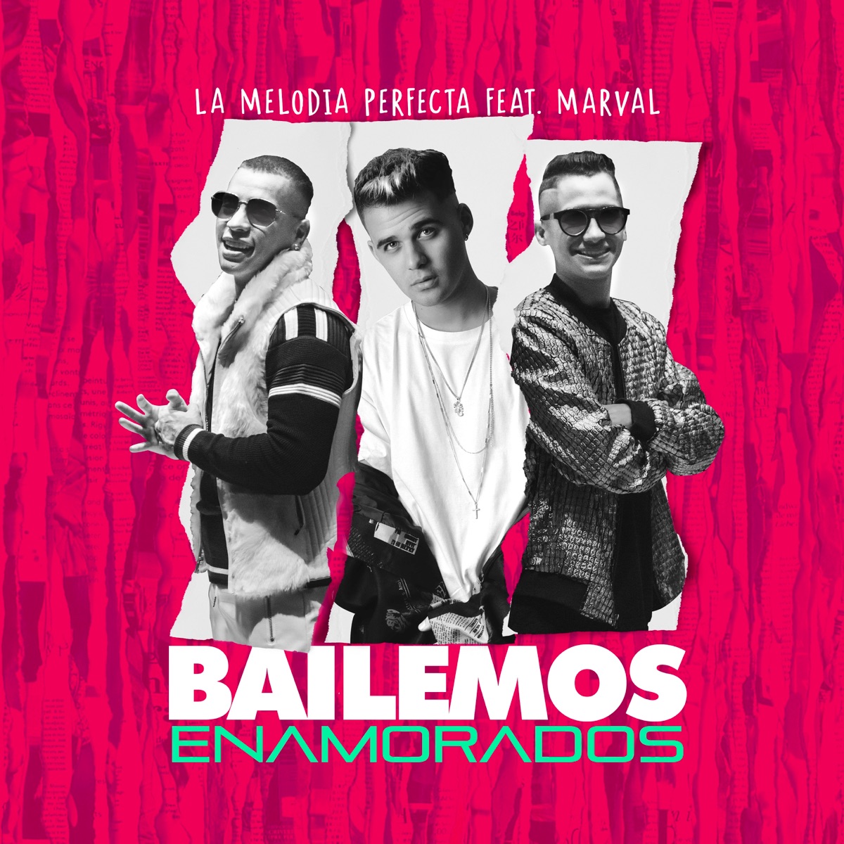Bailemos Enamorados - Single by La Melodia Perfecta & Marval album cover