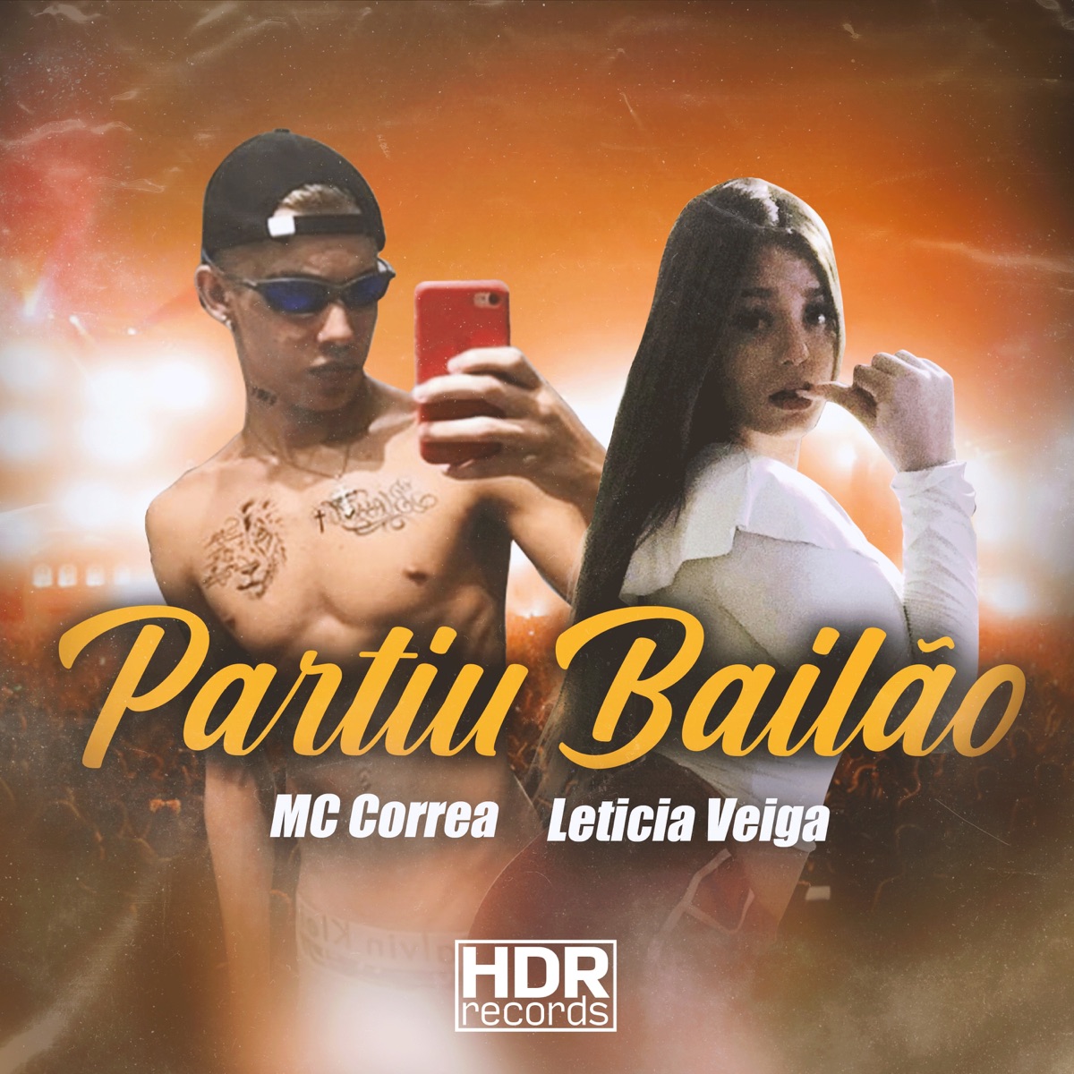 Partiu Bailão - Single by Mc Correa & Letícia Veiga album cover
