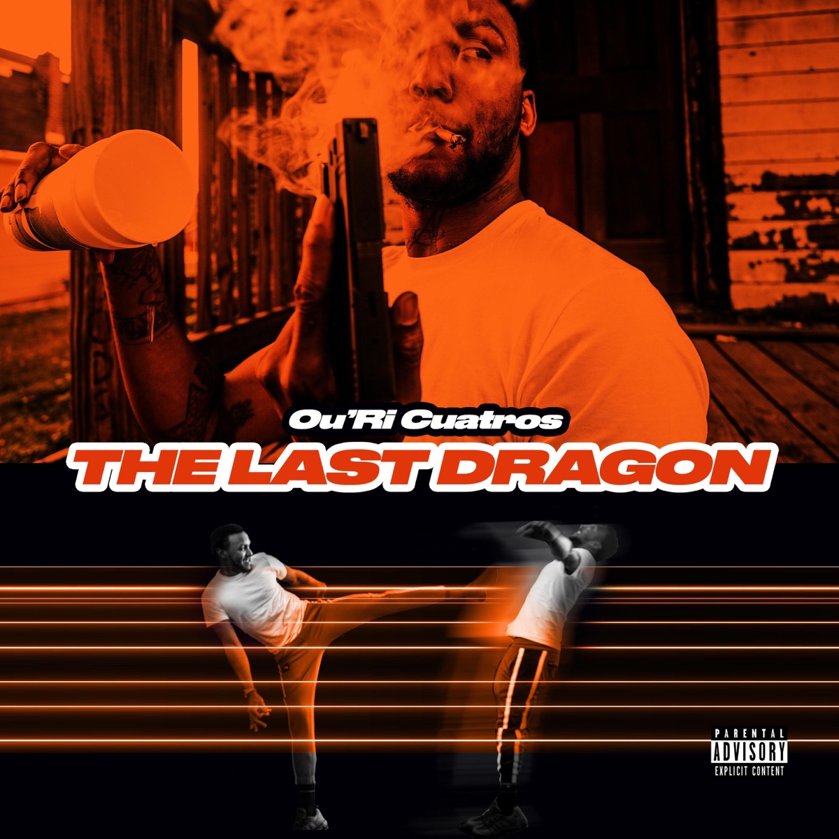 The Last Dragon by Ou'ri Cuatro's album cover