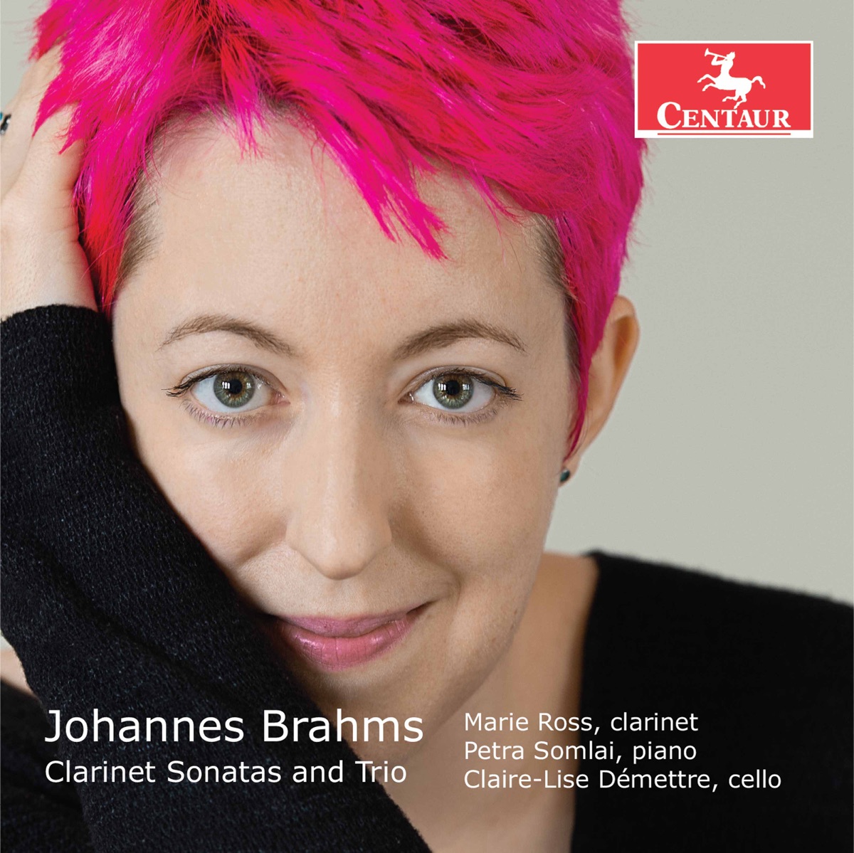 Brahms: Clarinet Sonatas, Op. 120 & Clarinet Trio, Op. 114 by Marie Ross & Petra Somlai album cover