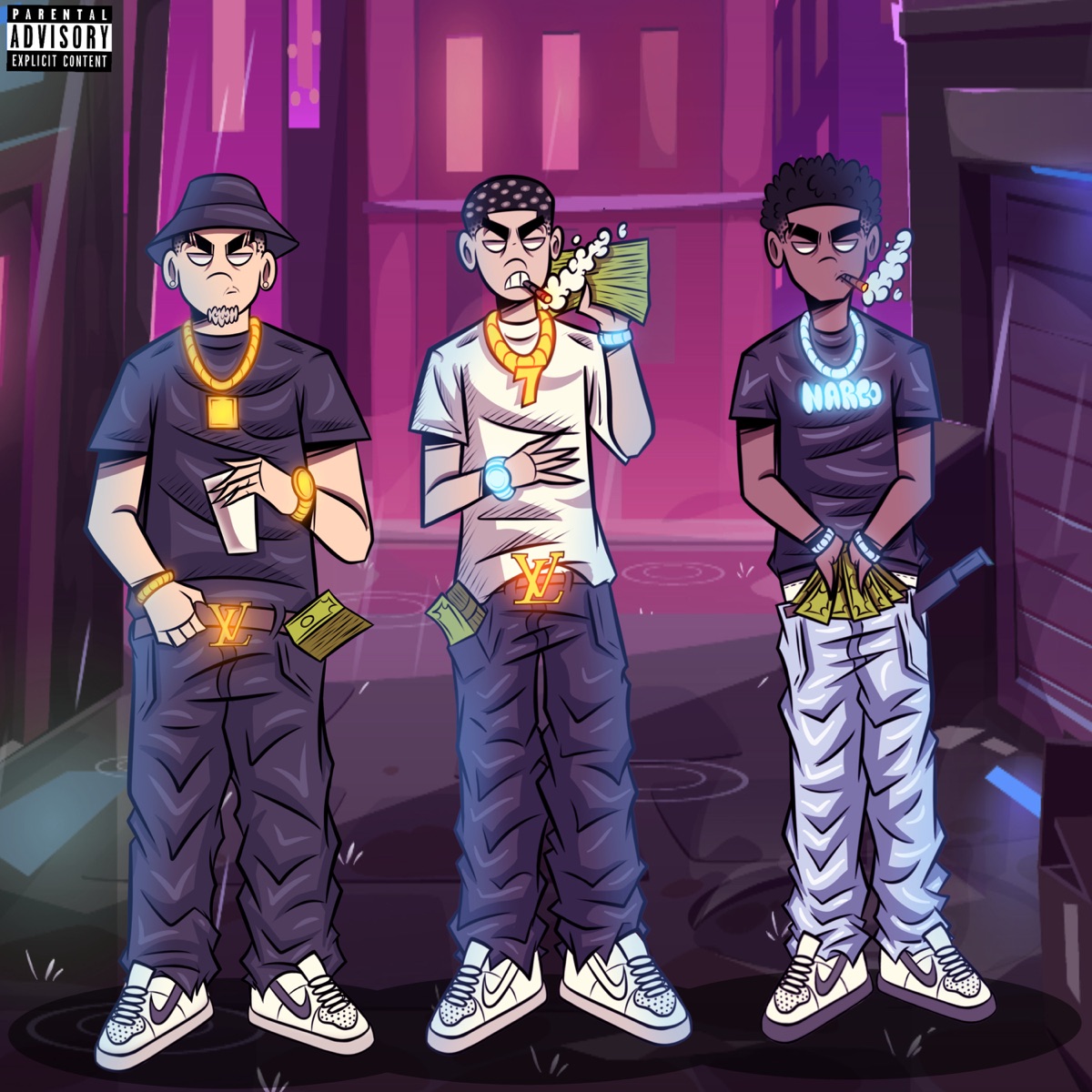A Melhor Gestão (feat. ogtreasure) - Single by Menor $ETE & CandyBoiNarco album cover