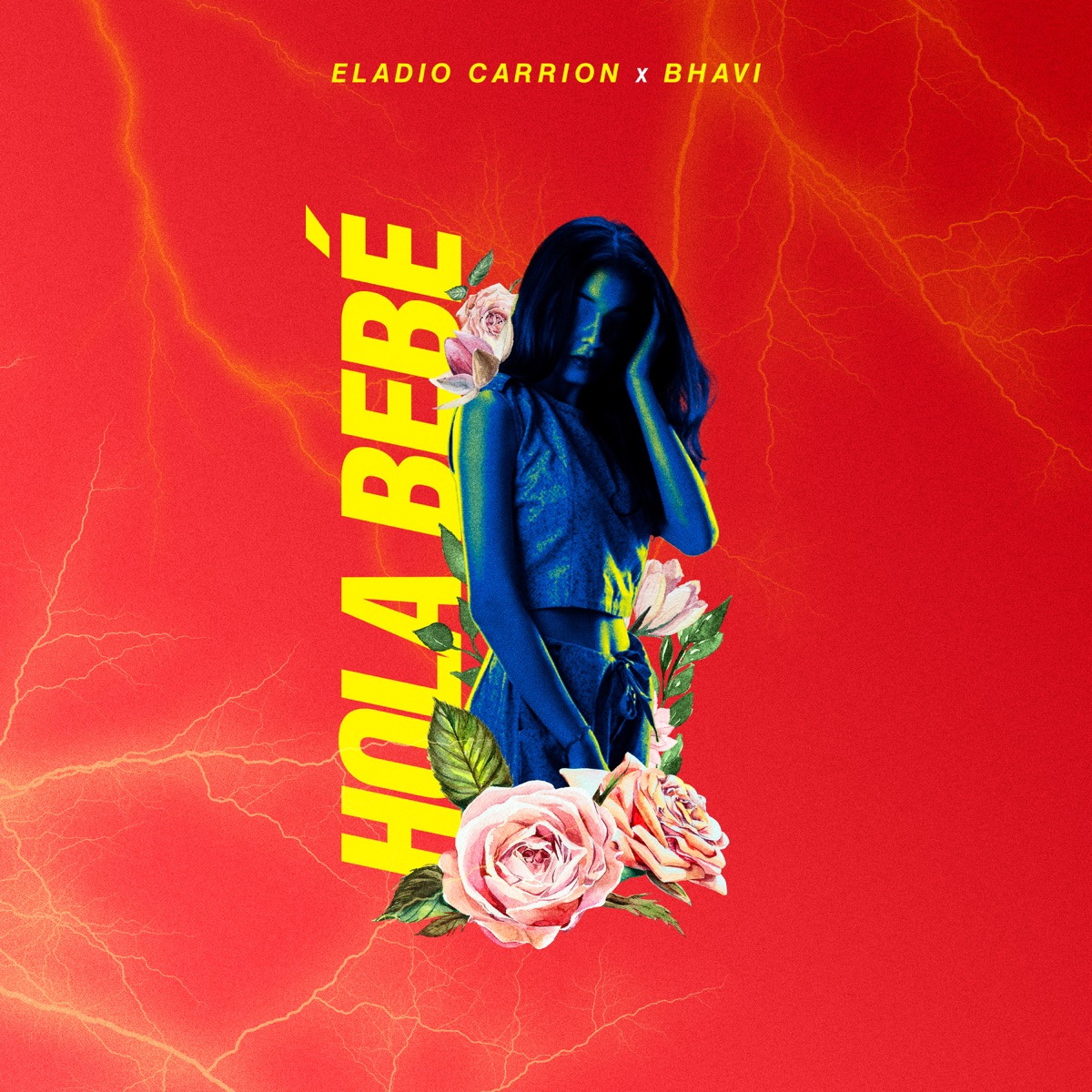 Hola Bebé - Single by Eladio Carrión & Bhavi album cover