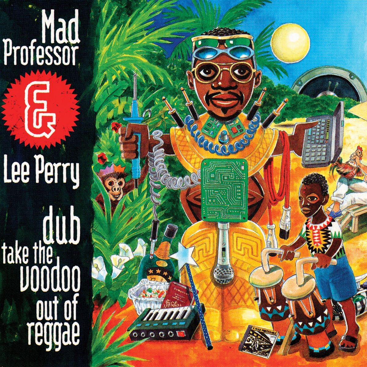 Dub Take the Voodoo Out of Reggae by Lee "Scratch" Perry & Mad Professor album cover