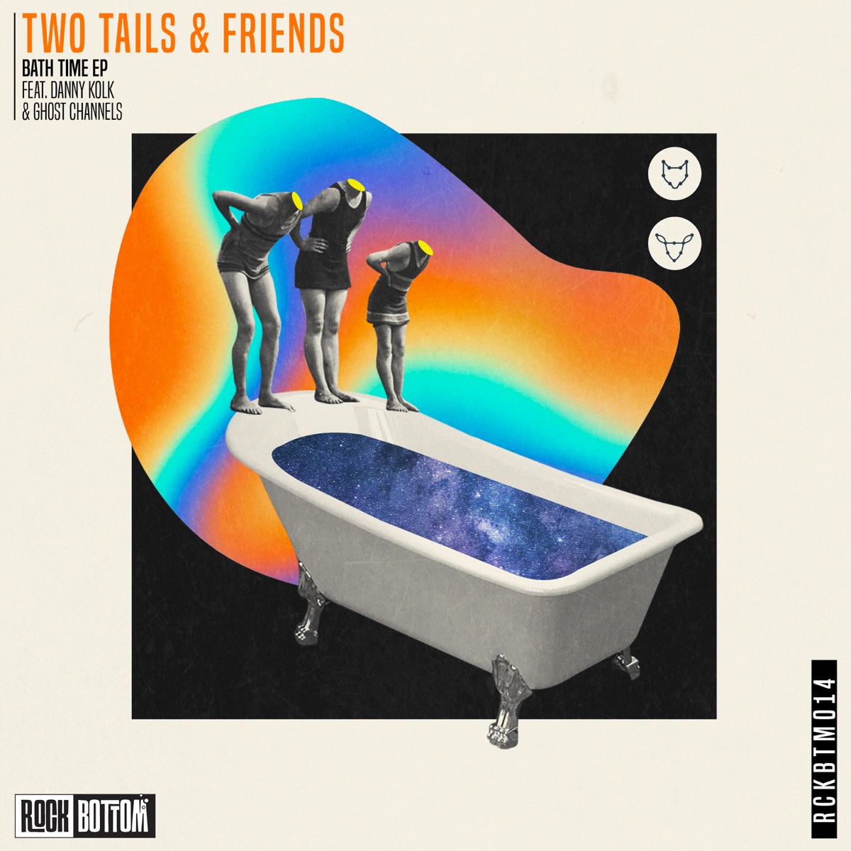 Bath Time - EP by Two Tails, Danny Kolk & Ghost Channels album cover