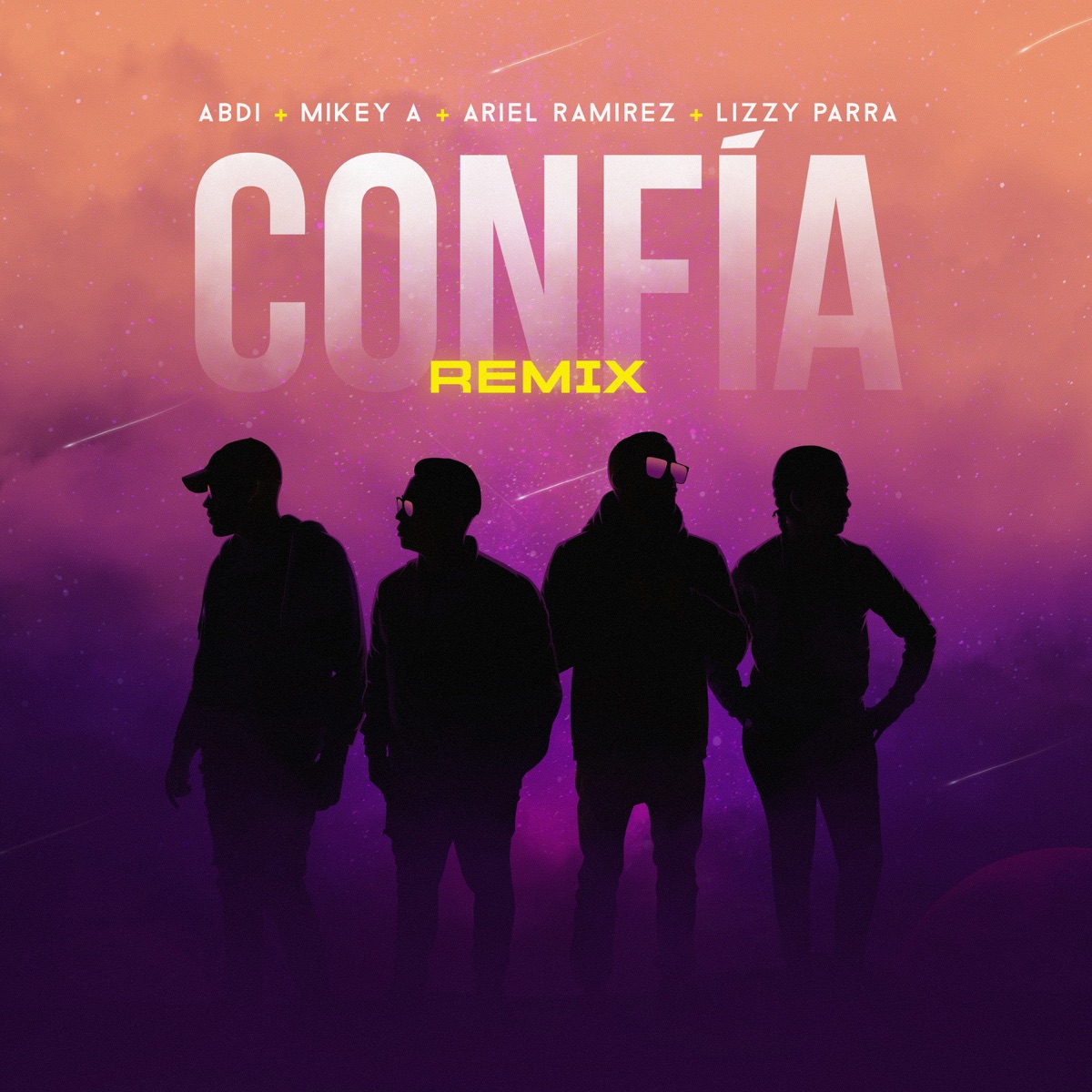 Confía Remix (feat. Ariel Ramirez) - Single by Mikey A, Lizzy Parra & Abdi album cover