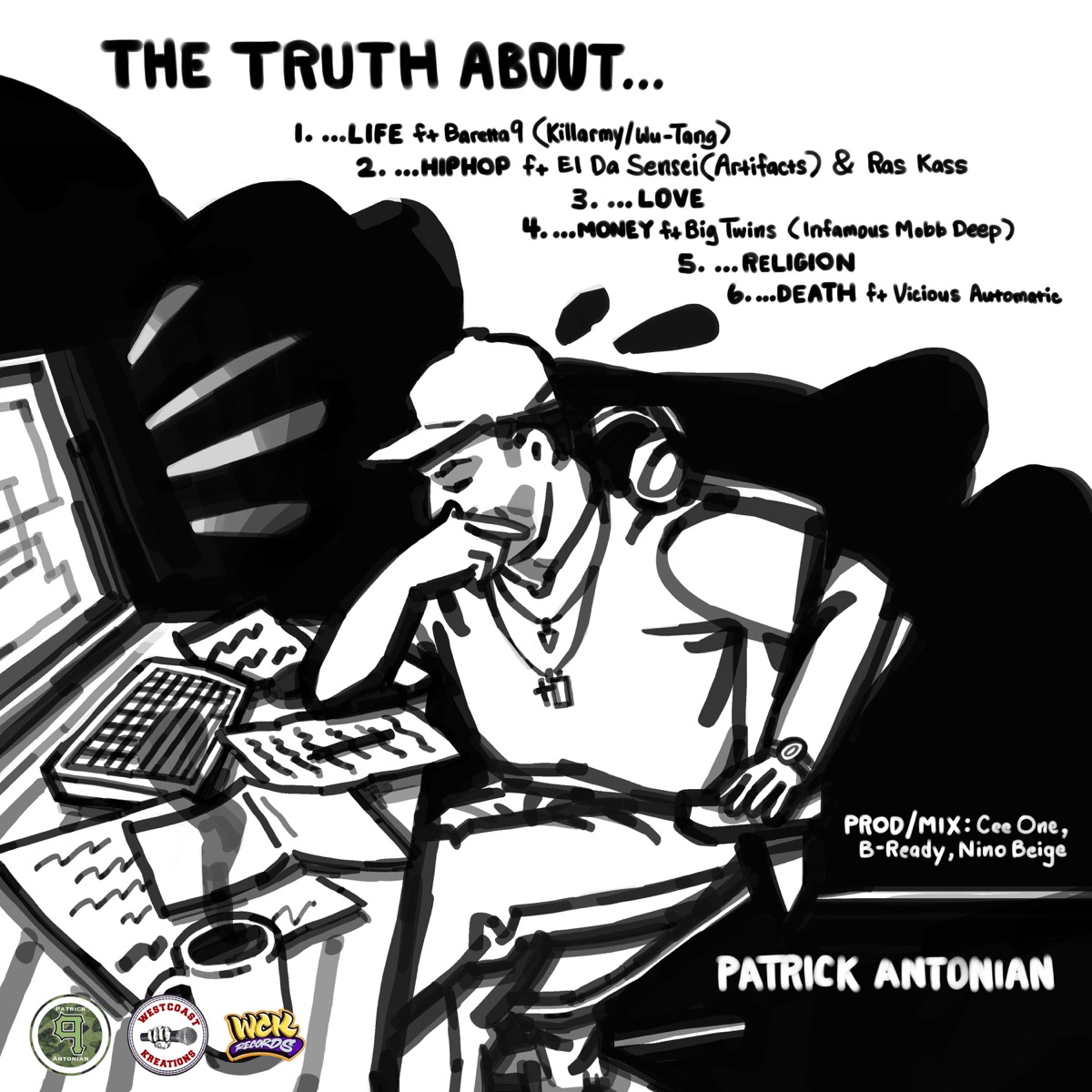 The Truth About... - EP by Patrick Antonian album cover