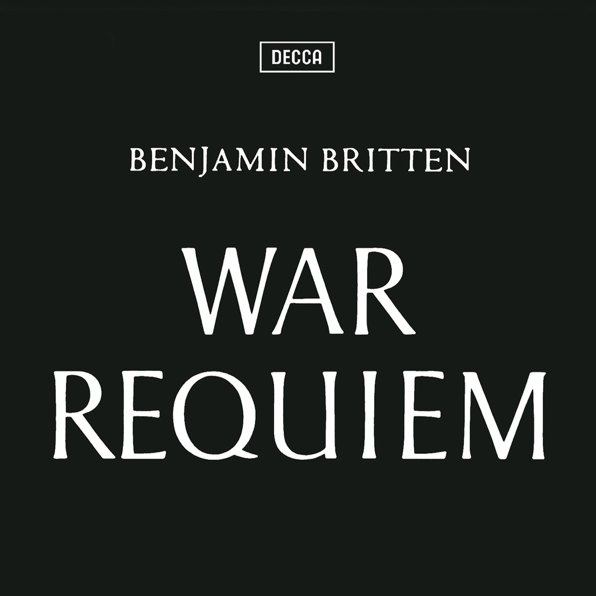 Britten: War Requiem by Benjamin Britten, The Bach Choir, London Symphony Chorus & London Symphony Orchestra album cover