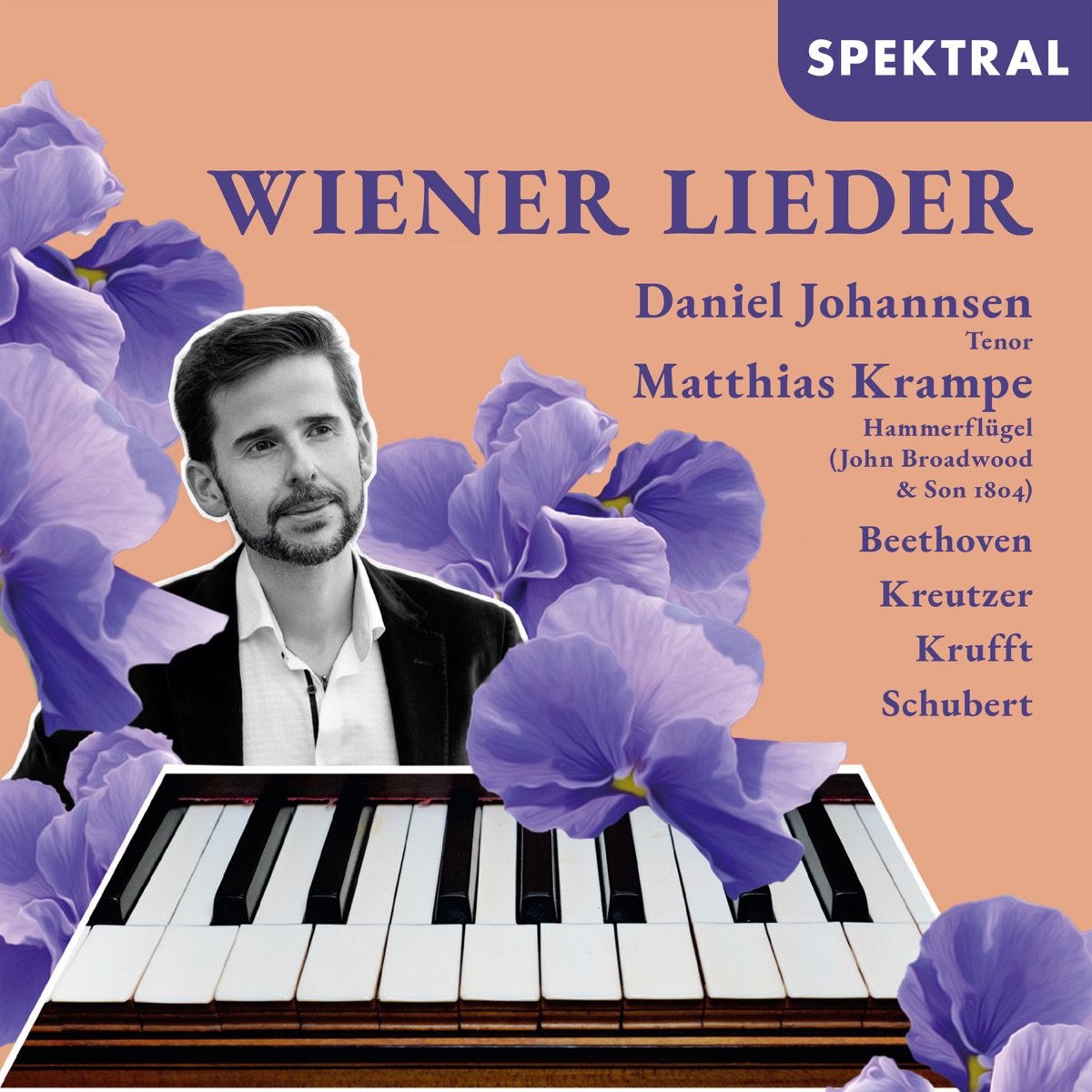 Wiener Lieder - Beethoven, Kreutzer, Krufft, Schubert by Daniel Johannsen & Matthias Krampe album cover