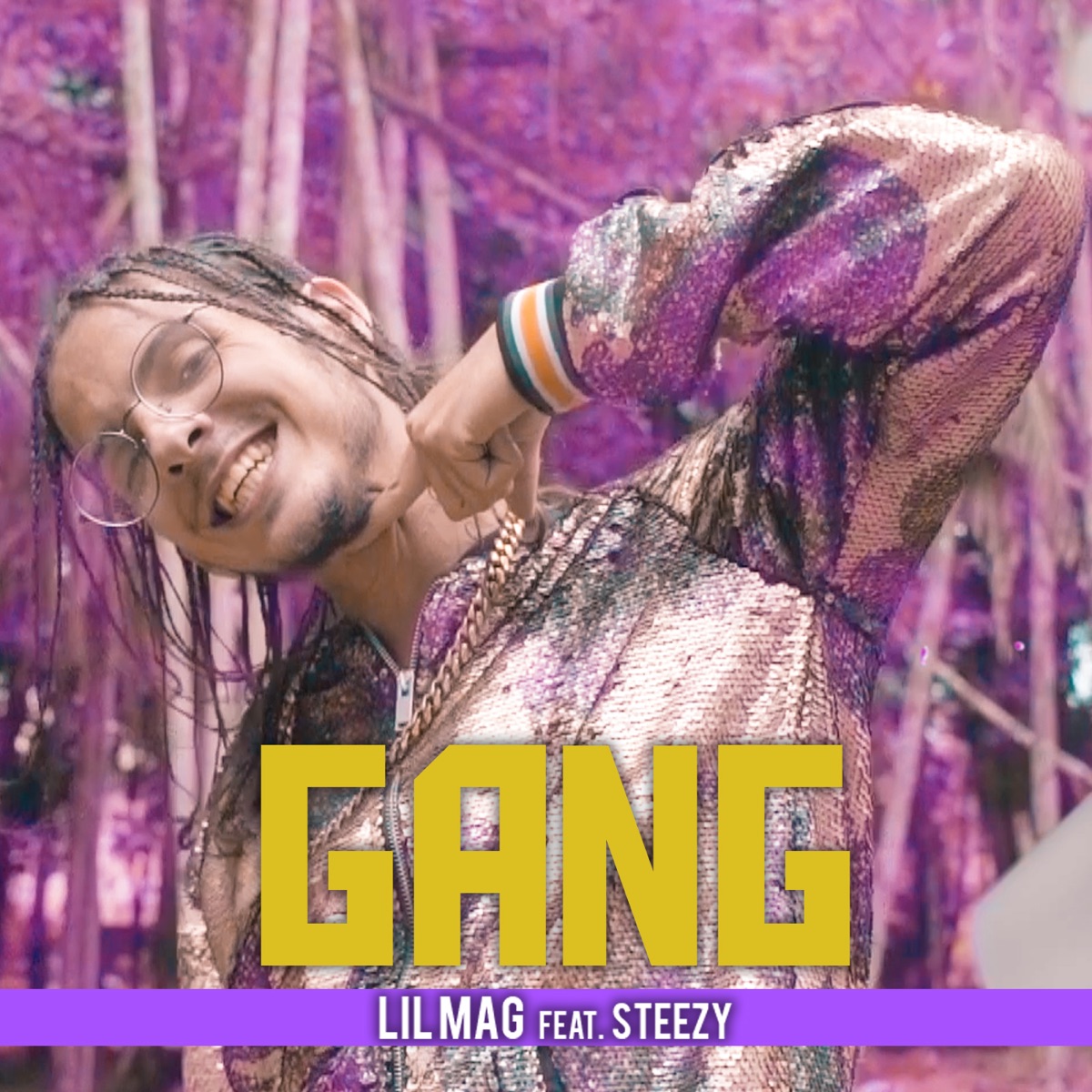 Gang (feat. Steezy) - Single by Lil Mag album cover