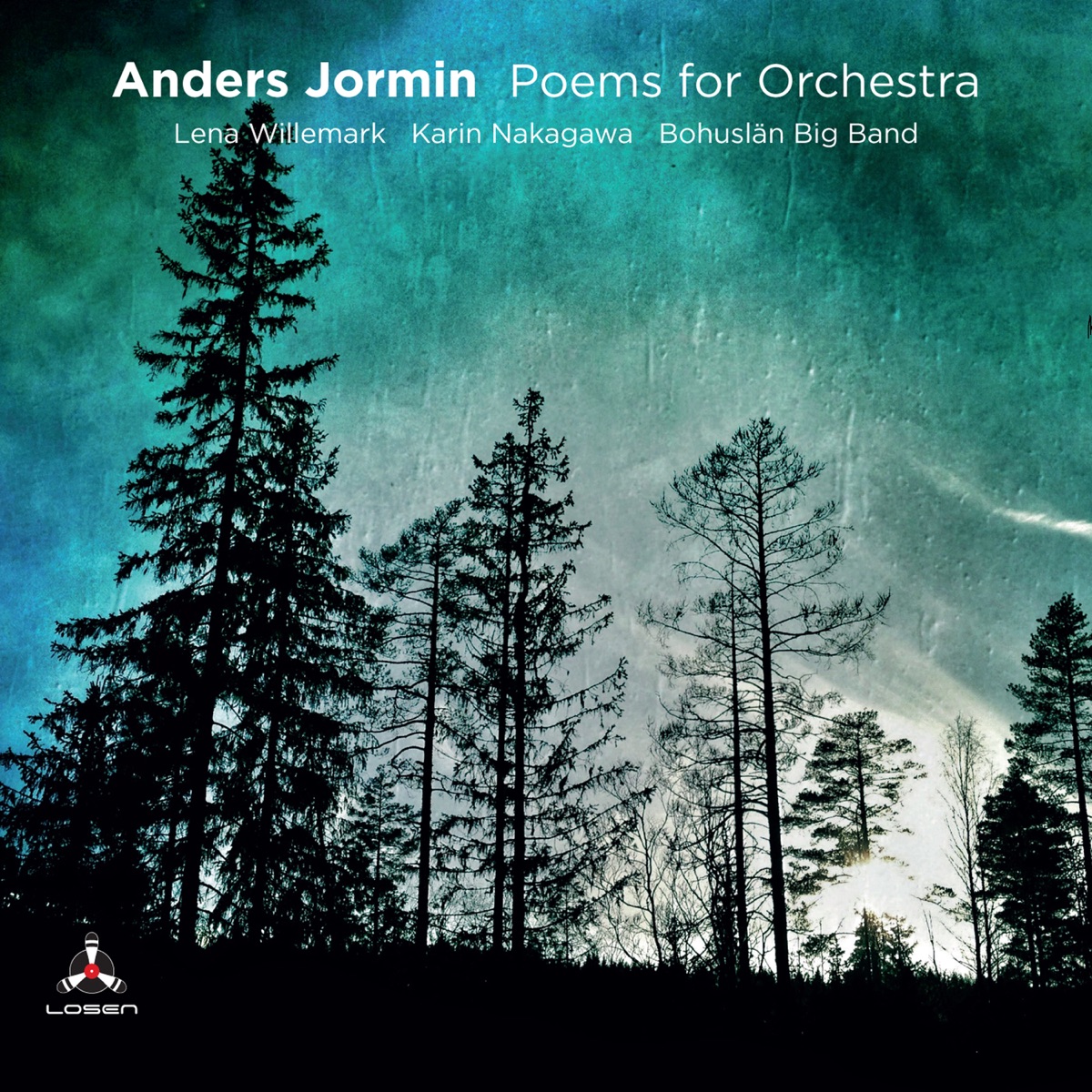 Poems for Orchestra by Anders Jormin, Lena Willemark & Karin Nakagawa album cover