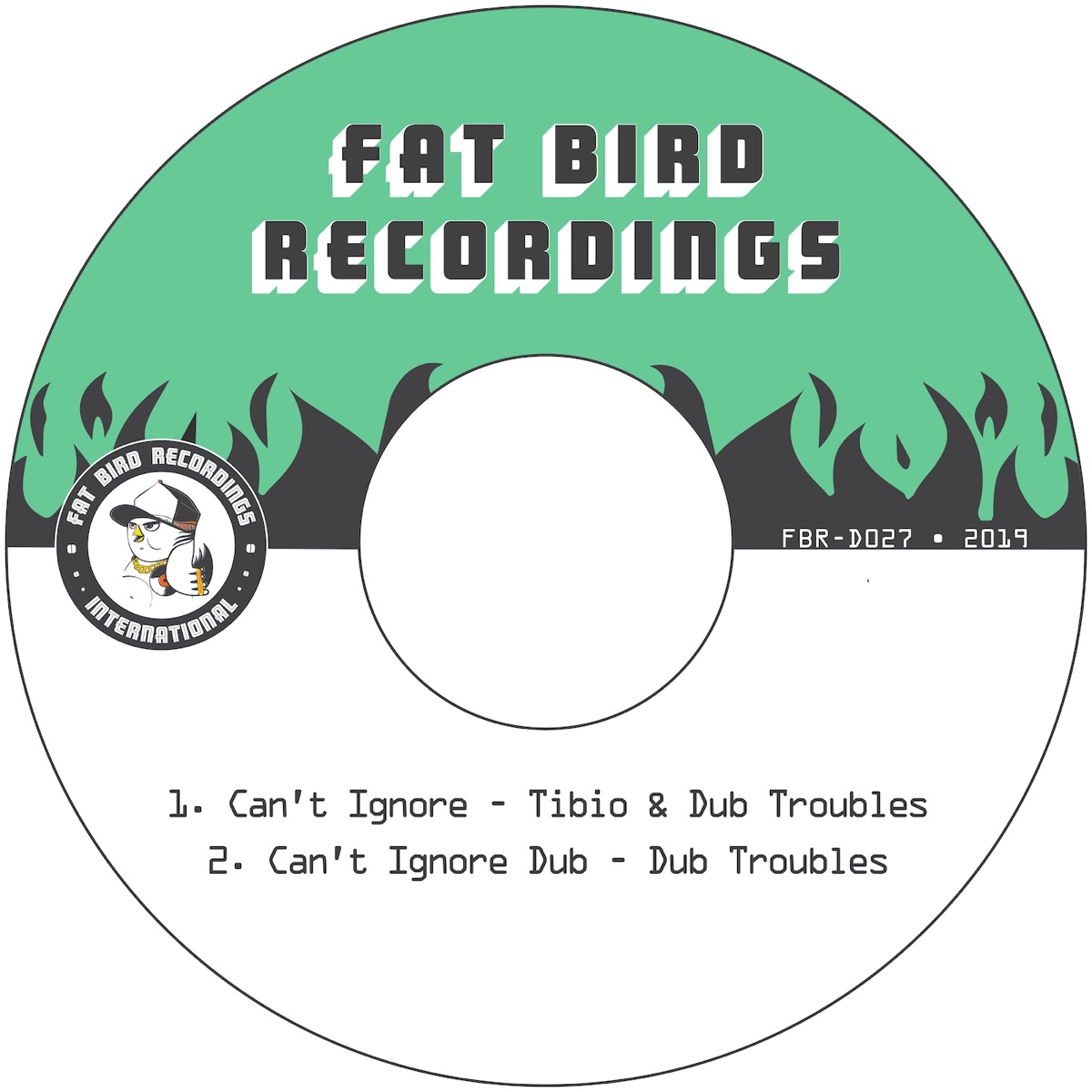 Can't Ignore - Single by Tibio & Dub Troubles album cover