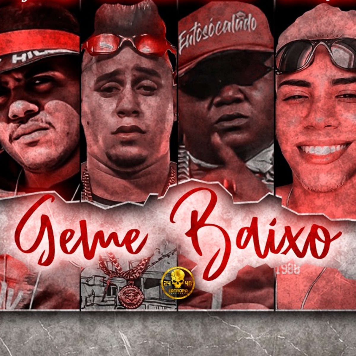 Geme Baixo - Single by Shevchenko e Elloco, Mc Myron & Mc Buraga album cover