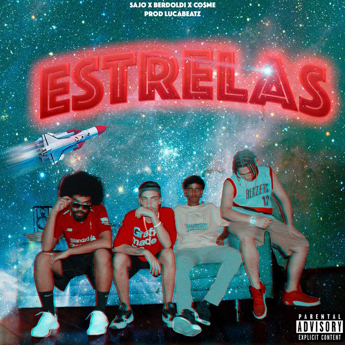 Estrelas - Single by Berdoldi, Cosme & Sajo album cover