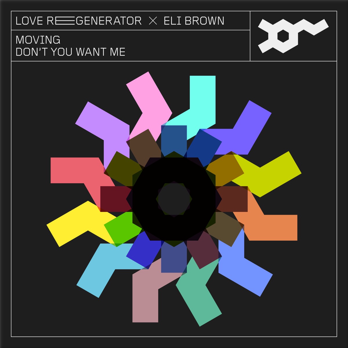 Moving - EP by Love Regenerator, Eli Brown, Calvin Harris album cover