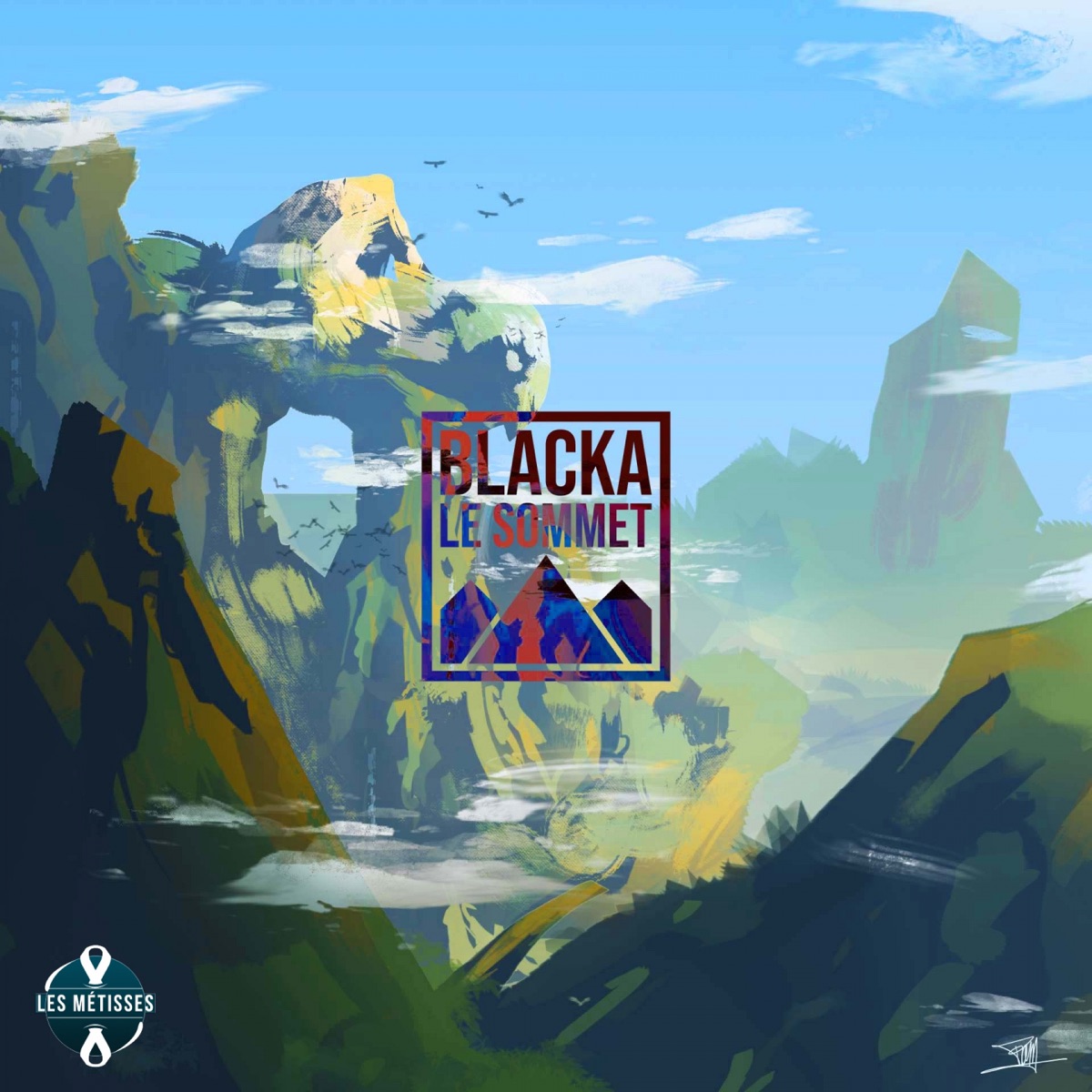 Le Sommet - EP by blacka & Dj Yaya album cover