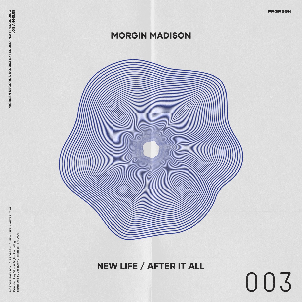 New Life / After It All - Single by Morgin Madison album cover