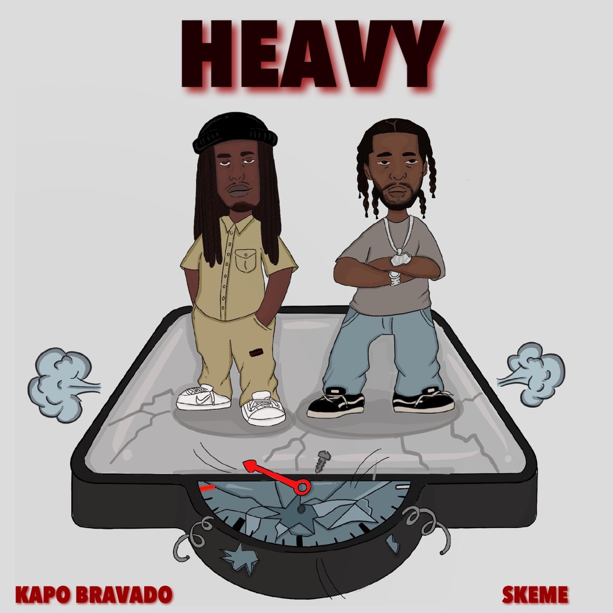 Heavy - Single by Kapo Bravado album cover