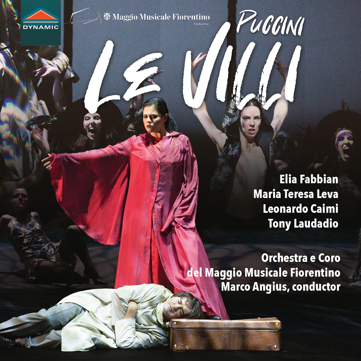 Puccini: Le villi (Live) by Elia Fabbian, Maria Teresa Leva, Leonardo Caimi, Orchestra del Maggio Musicale Fiorentino & Marco Angius album cover