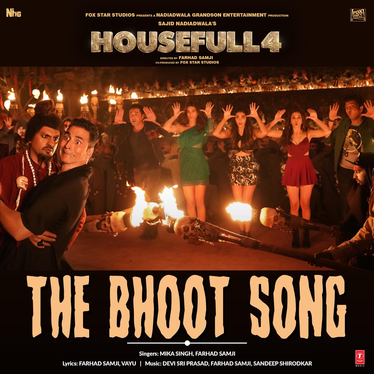 The Bhoot Song (From "Housefull 4") - Single by Mika Singh, Farhad Samji, Devi Sri Prasad & Sandeep Shirodkar album cover